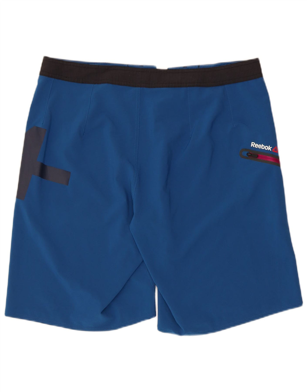 REEBOK Mens Graphic Swimming Shorts Large  Blue