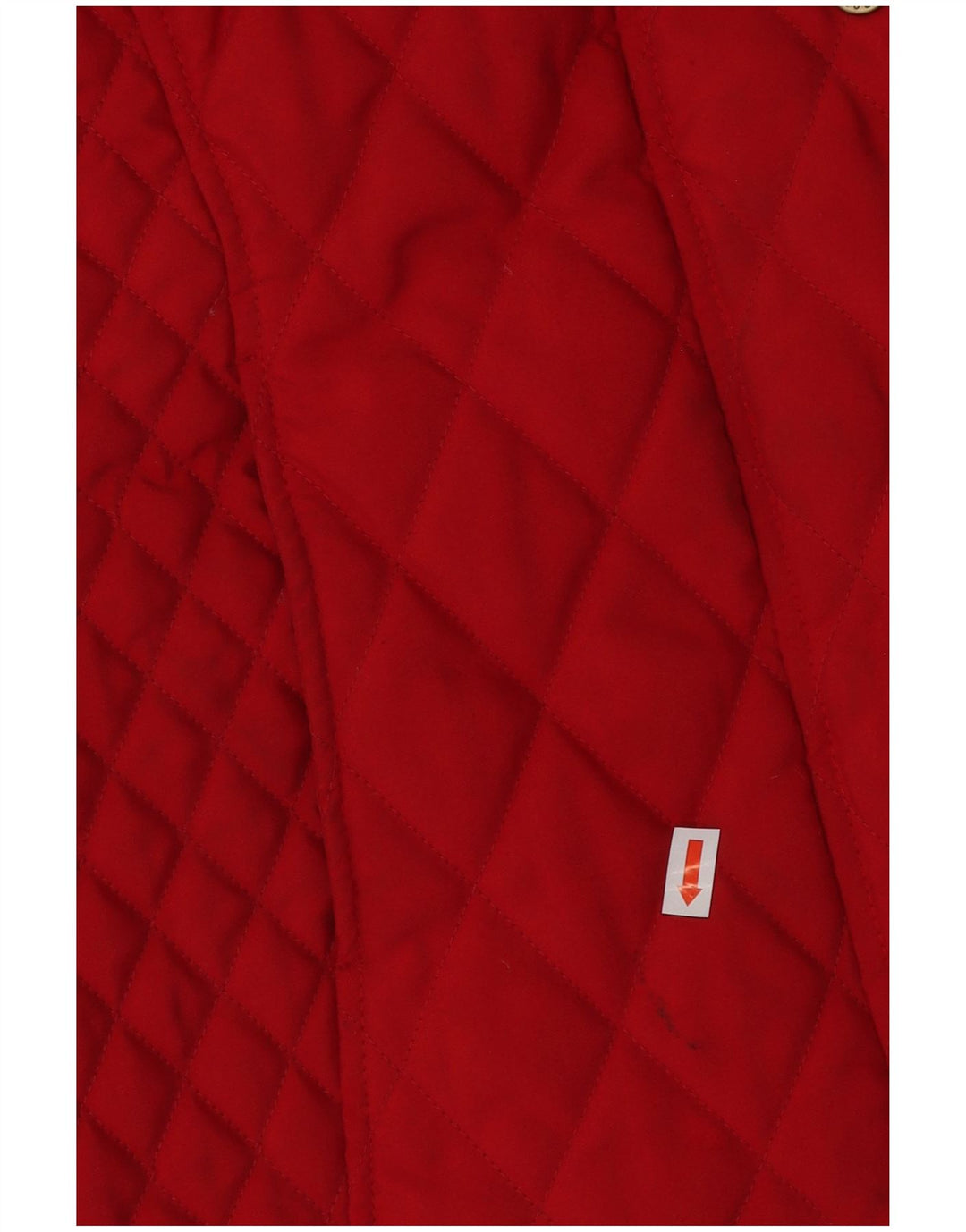 BARBOUR Womens Quilted Gilet UK 12 Medium  Red Polyester