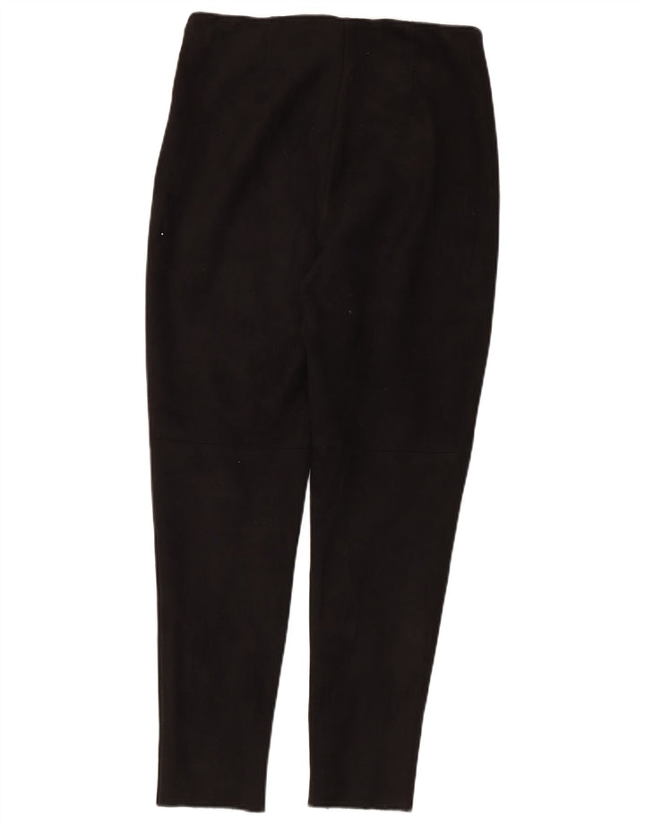 Zara Womens Slim Casual Trousers Medium W28 L27 Black