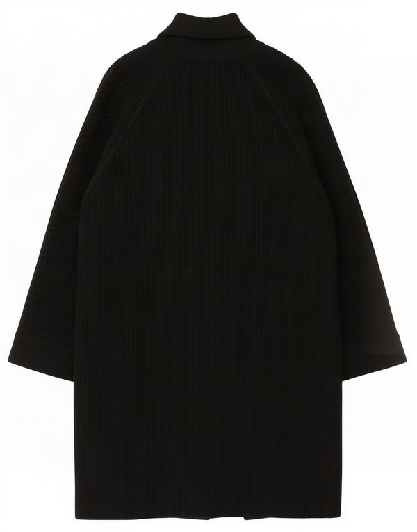 STIZZOLI Womens Double Breasted Coat UK 16 Large Black