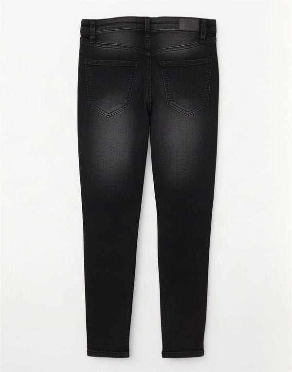 Topshop Womens Joni Skinny Jeans W30 L28 Black Cotton