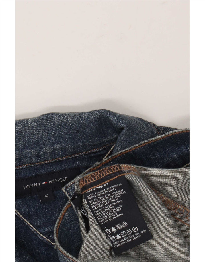 Tommy Hilfiger Womens Denim Jacket US 14 XL Blue Cotton