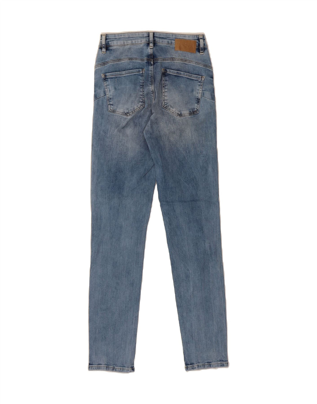 DESIGUAL Womens Slim Jeans EU 38 Medium W30 L30 Blue Cotton Vintage Desigual and Second-Hand Desigual from Messina Hembry 