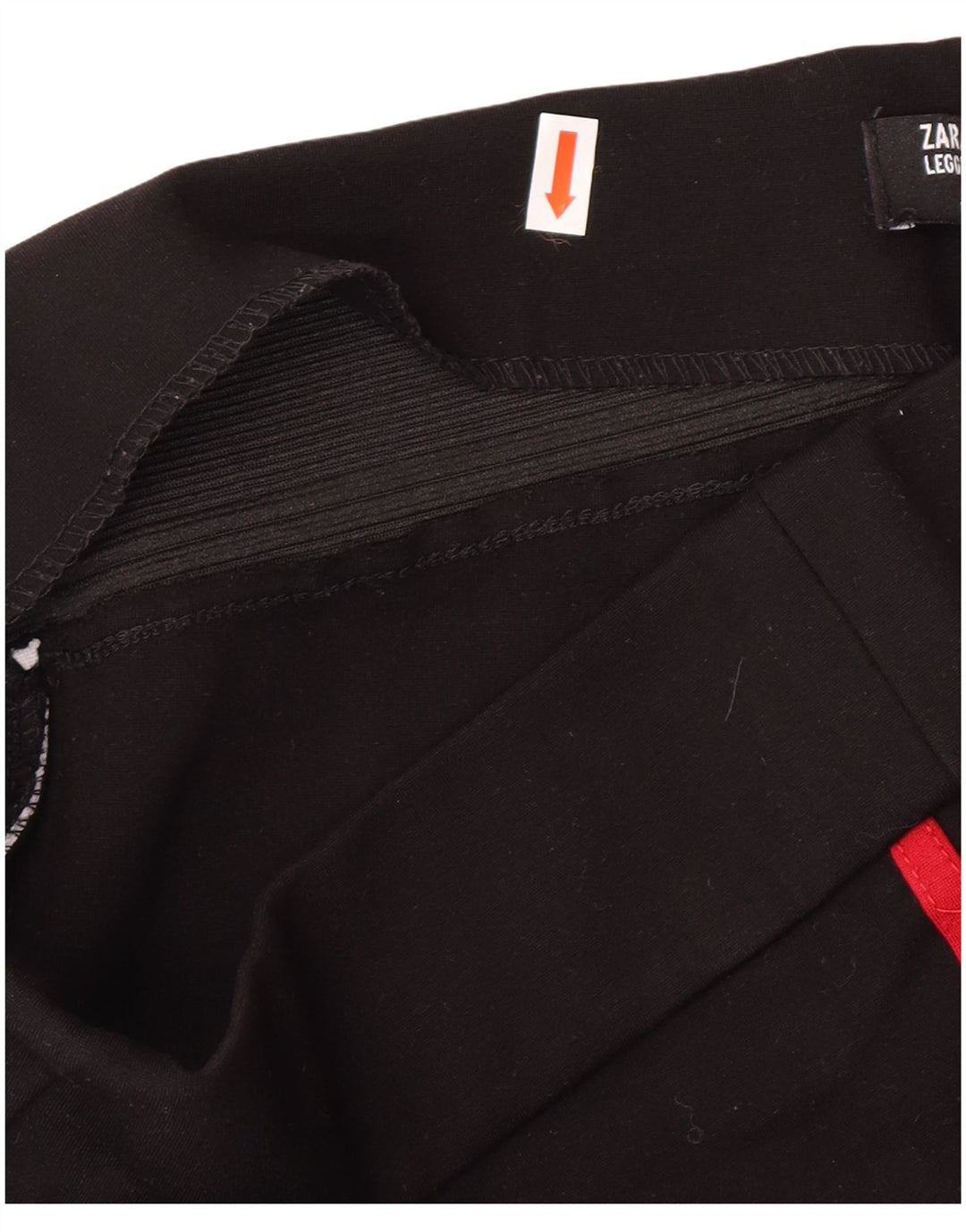 Zara Womens Leggings UK 14 Large Black