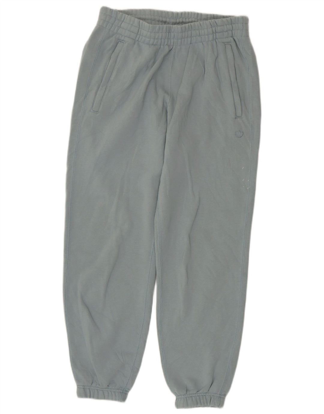 Adidas Mens Tracksuit Trousers Joggers Medium Blue Cotton