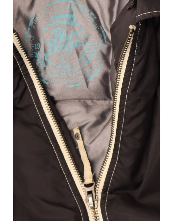 Carrera Mens Bomber Padded Jacket UK 40 Large Black
