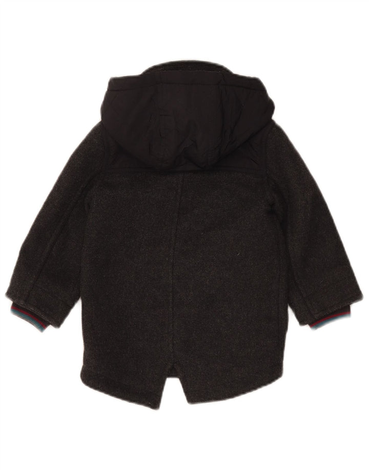 Ted Baker Boys Hooded Parka Jacket 2-3 Years Grey Polyester