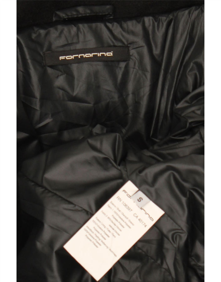 Fornarina Womens Padded Coat UK 10 Small Black Polyester