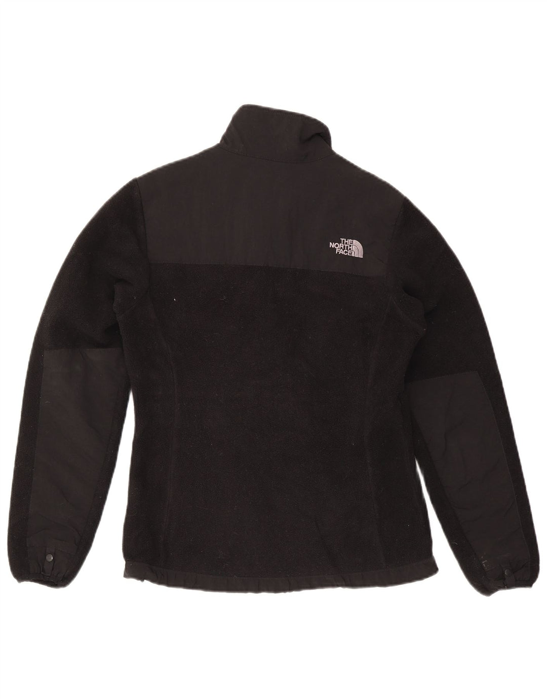 The North Face Womens Fleece Jacket UK 10 Small Black Polyester