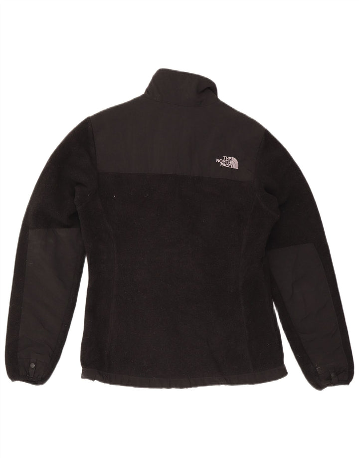 The North Face Womens Fleece Jacket UK 10 Small Black Polyester