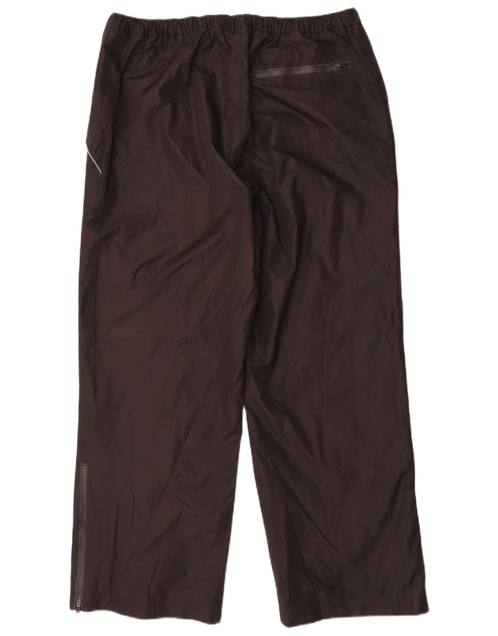 Marks & Spencer Mens Blue Harbour Straight Casual Trousers W36 L28 Black