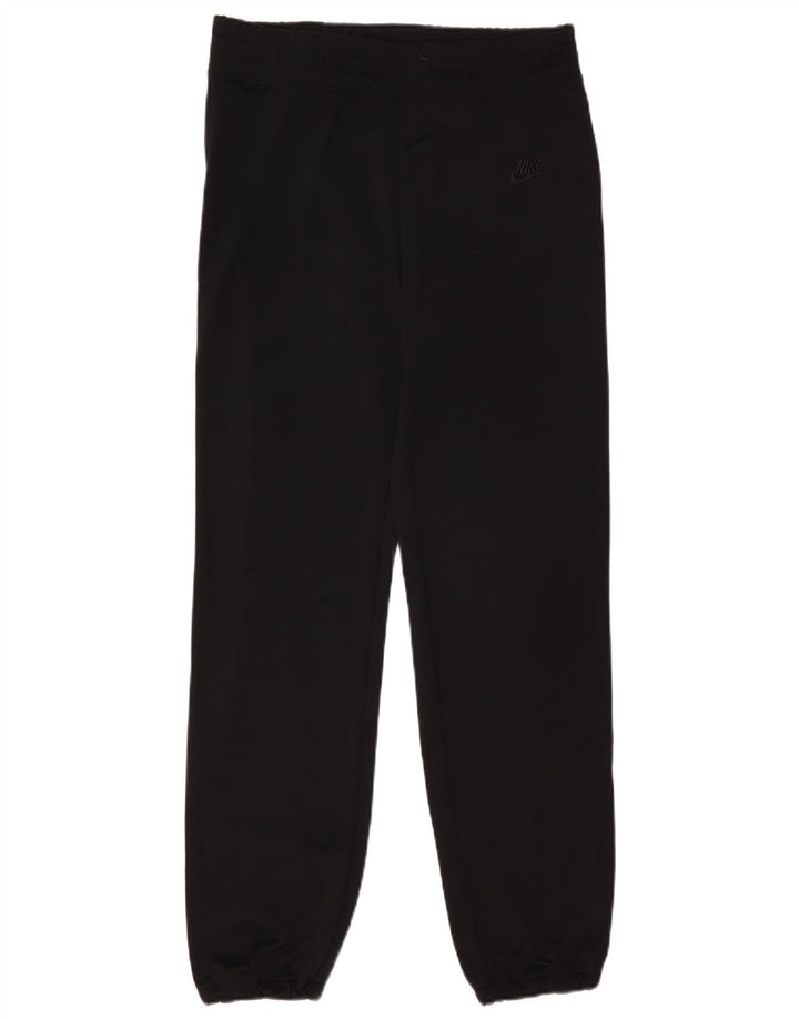 Nike Womens Tracksuit Trousers Joggers UK 10 Small Black Polyester