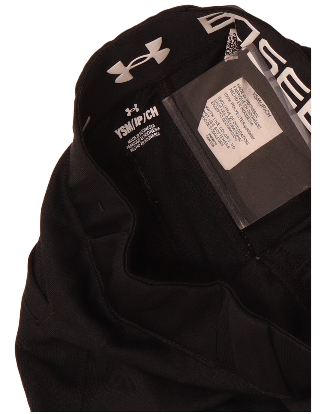 Under Armour Boys Tracksuit Trousers Joggers 7-8 Years Small Black