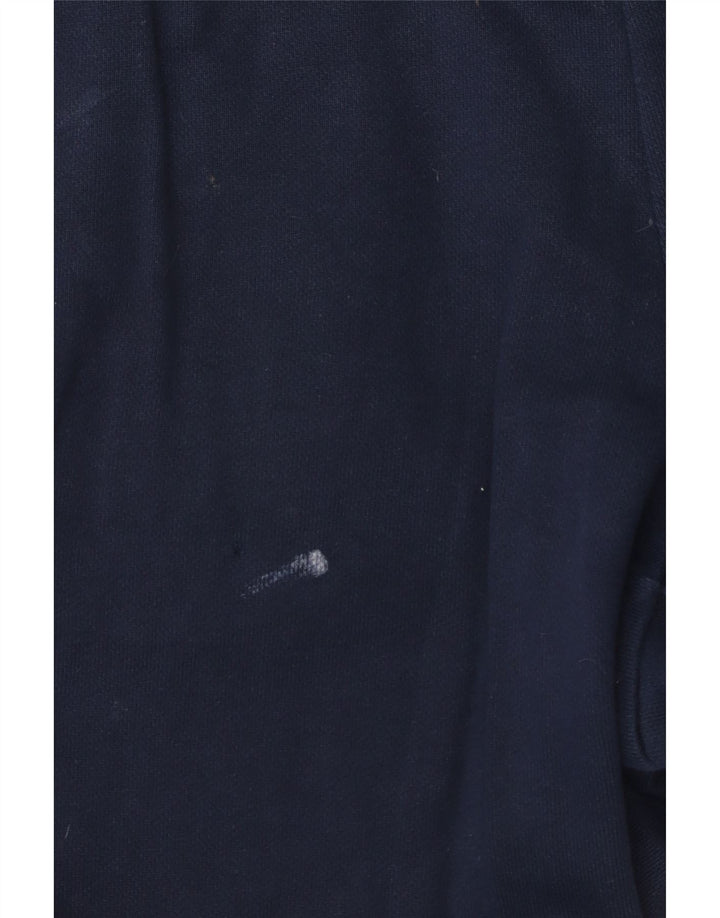 Adidas Mens Tracksuit Trousers Joggers Medium Navy Blue Cotton