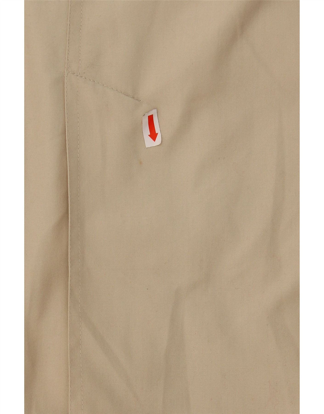 CHARON Womens Overcoat UK 10 Small Beige Polyester Vintage Charon and Second-Hand Charon from Messina Hembry 