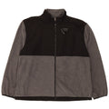 IZOD Mens Fleece Jacket UK 44 2XL Grey Colourblock Polyester