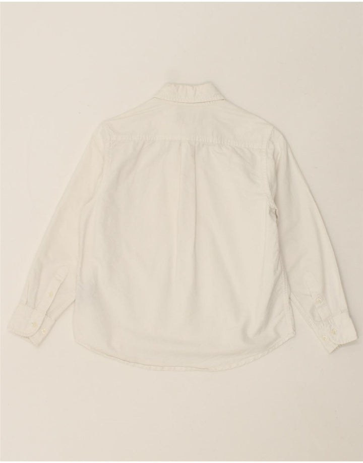 KAPPA Boys Shirt 7-8 Years Medium White Cotton Vintage Kappa and Second-Hand Kappa from Messina Hembry 