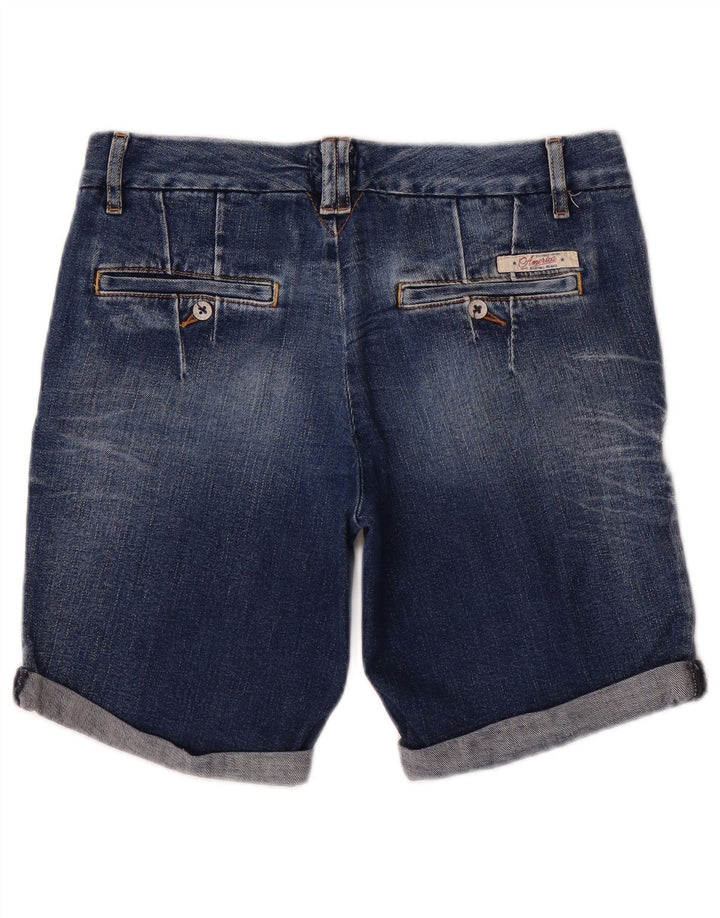 Tommy Hilfiger Womens Denim Shorts W28 Medium Blue Cotton