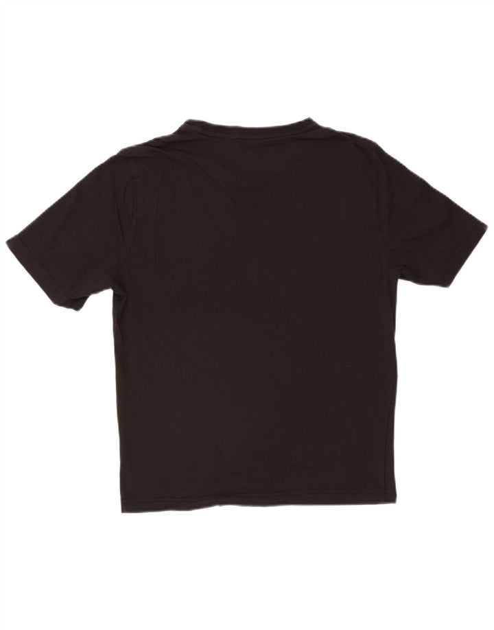 Puma Womens Graphic T-Shirt Top UK 14 Medium Black