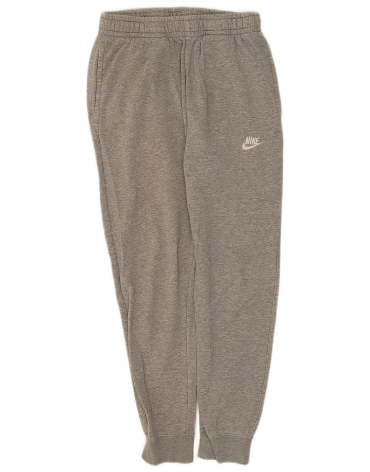Nike Mens Tracksuit Trousers Joggers Small  Grey Cotton