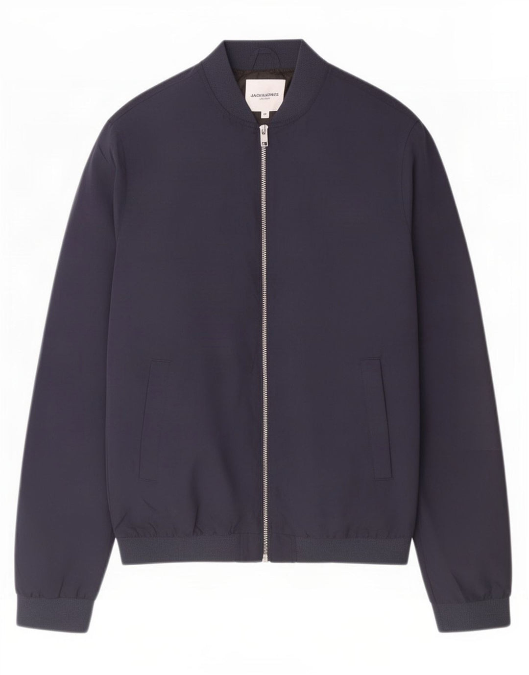 Jack & Jones Mens Bomber Jacket UK 38 Medium Navy Blue