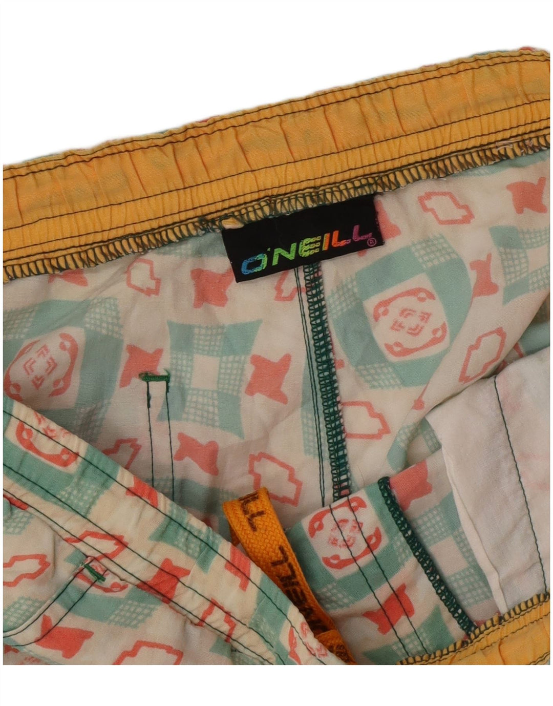 O'Neal Womens Graphic Cropped Trousers W30 L25 Multicoloured Geometric