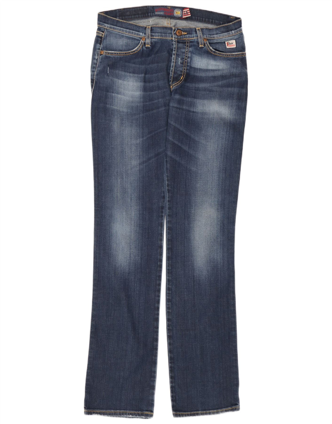 Roy Rogers Womens Bootcut Jeans IT 46 Large W32 L36 Blue Cotton