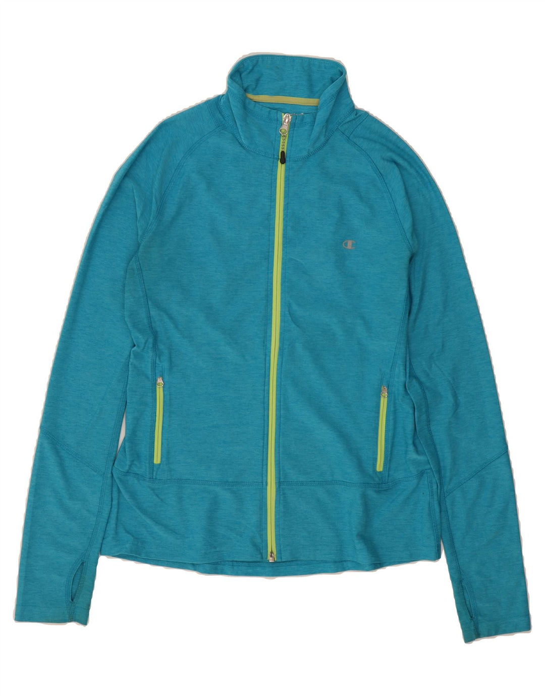 CHAMPION Womens Tracksuit Top Jacket UK 8 Small Blue Polyester Vintage Champion and Second-Hand Champion from Messina Hembry 