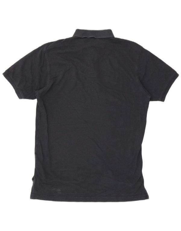 Gant Mens Polo Shirt Large Black Cotton