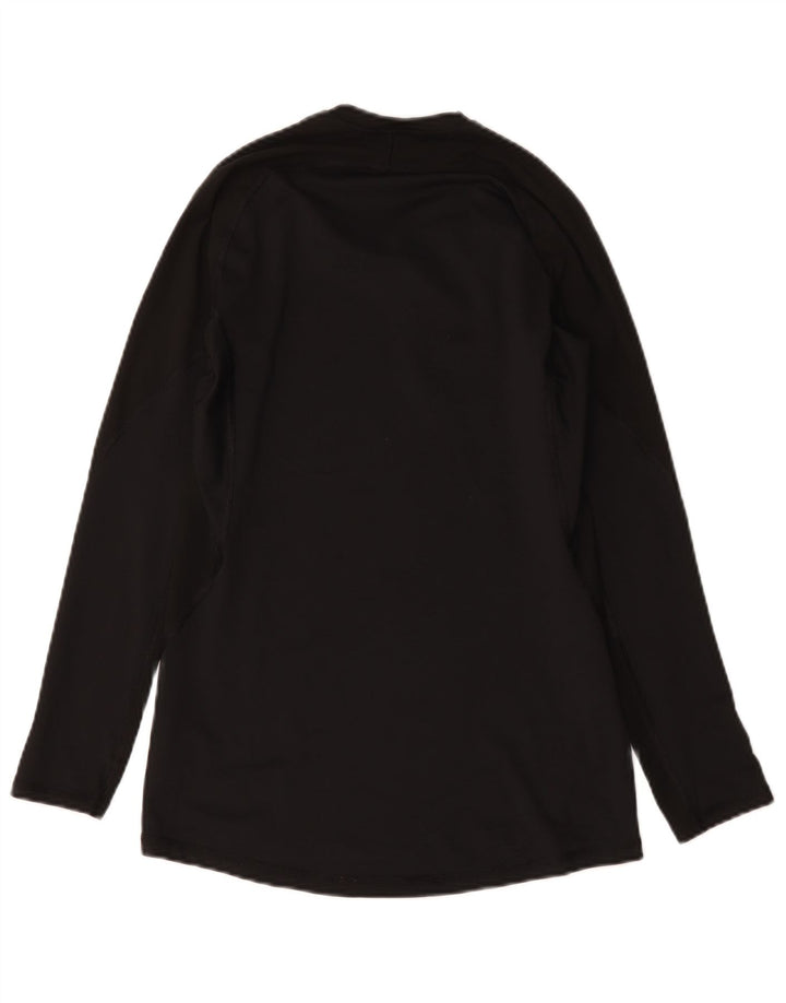 Adidas Womens Climacool Graphic Top Long Sleeve UK 12 Medium Black