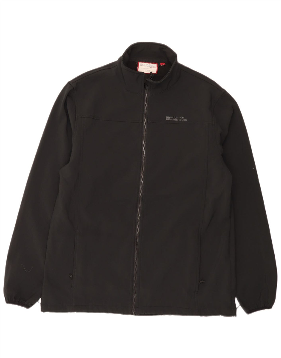 Mountain Warehouse Mens Tracksuit Top Jacket Large Black Polyester