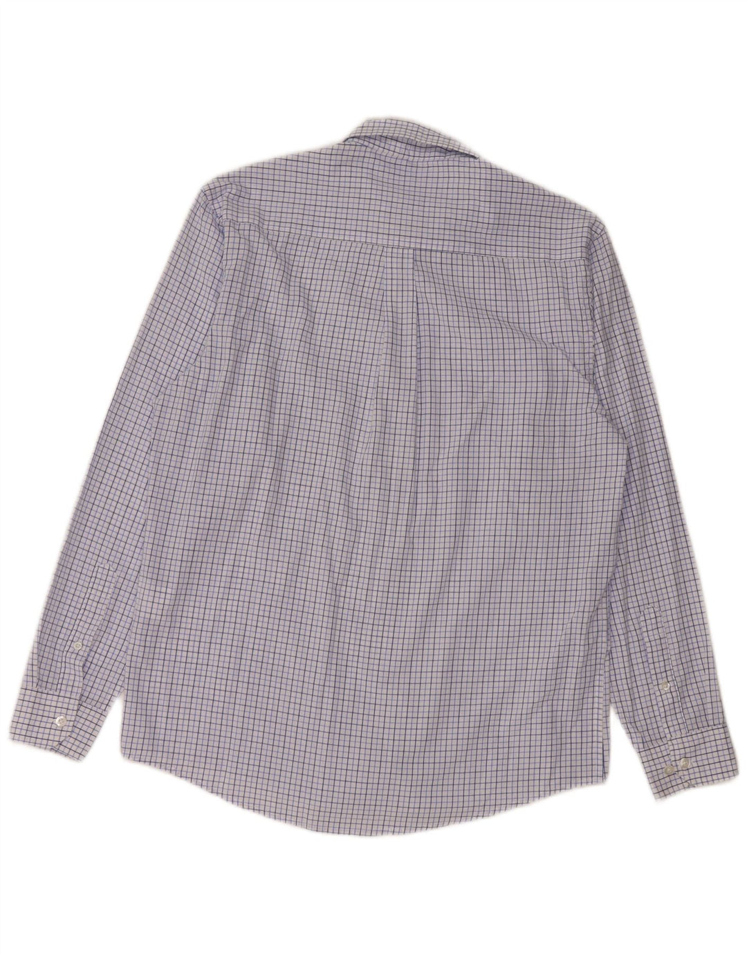 JAMES PRINGLE Mens Shirt Medium Blue Check Polyester