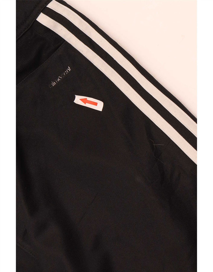 Adidas Womens Climacool Tracksuit Trousers UK 12/14 Medium Black Polyester