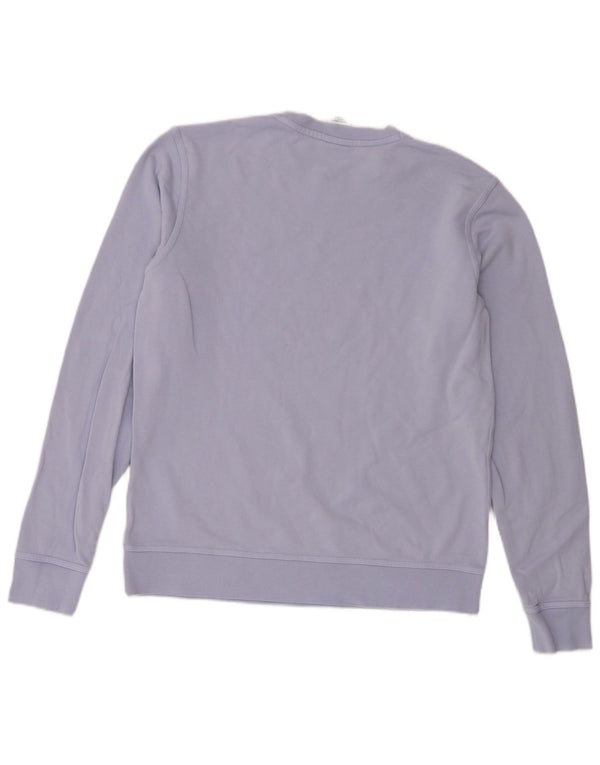 Nike Womens Sweatshirt Jumper UK 14 Medium Blue