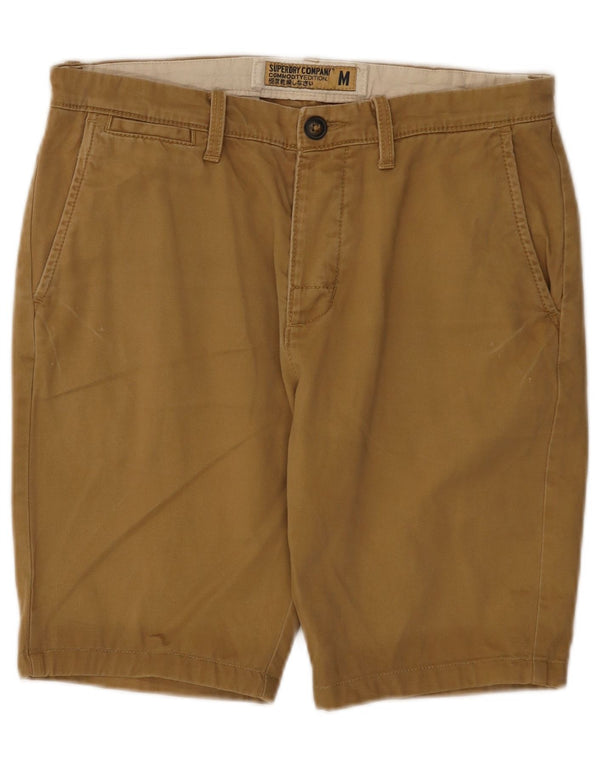Superdry Mens Chino Shorts Medium W32 Beige Cotton