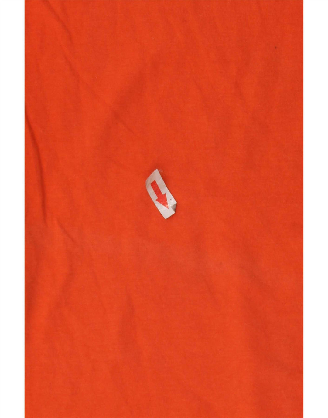 Fila Mens Graphic T-Shirt Top Medium Orange Striped Cotton