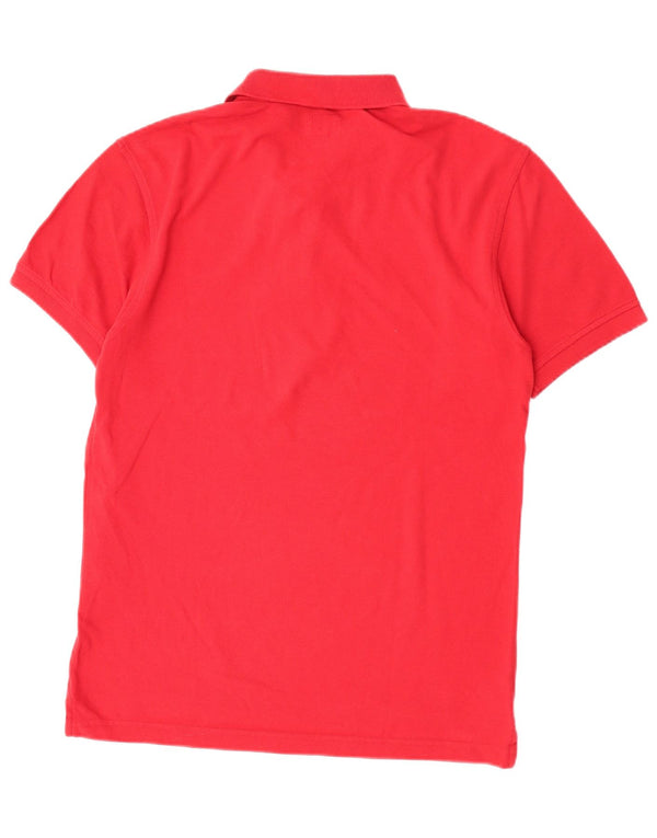 Levi's Mens Polo Shirt Medium Red