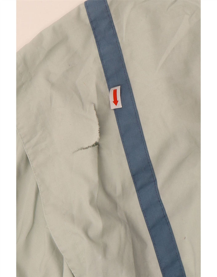 Adidas Womens Bomber Jacket UK 18 XL Green Check Cotton