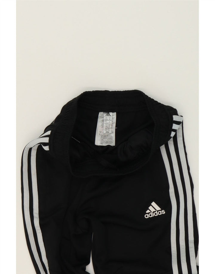 ADIDAS Boys Climacool Tracksuit Trousers 11-12 Years  Black Polyester Vintage Adidas and Second-Hand Adidas from Messina Hembry 