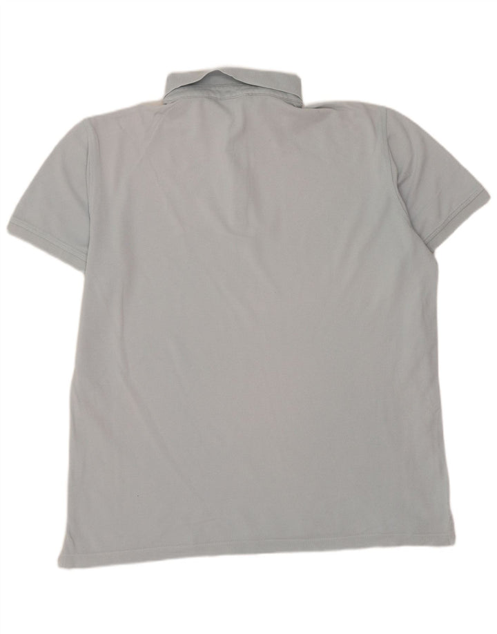 Trussardi Jeans Mens Polo Shirt Large Blue