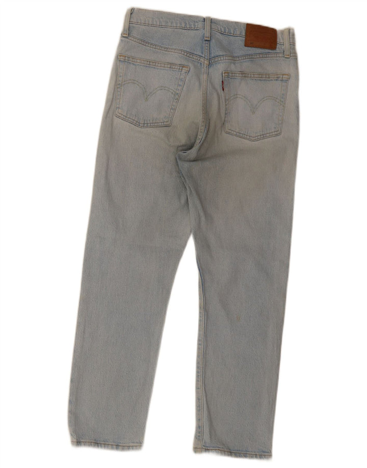 Levi's Mens 501 Cropped Jeans W29 L26 Blue Cotton