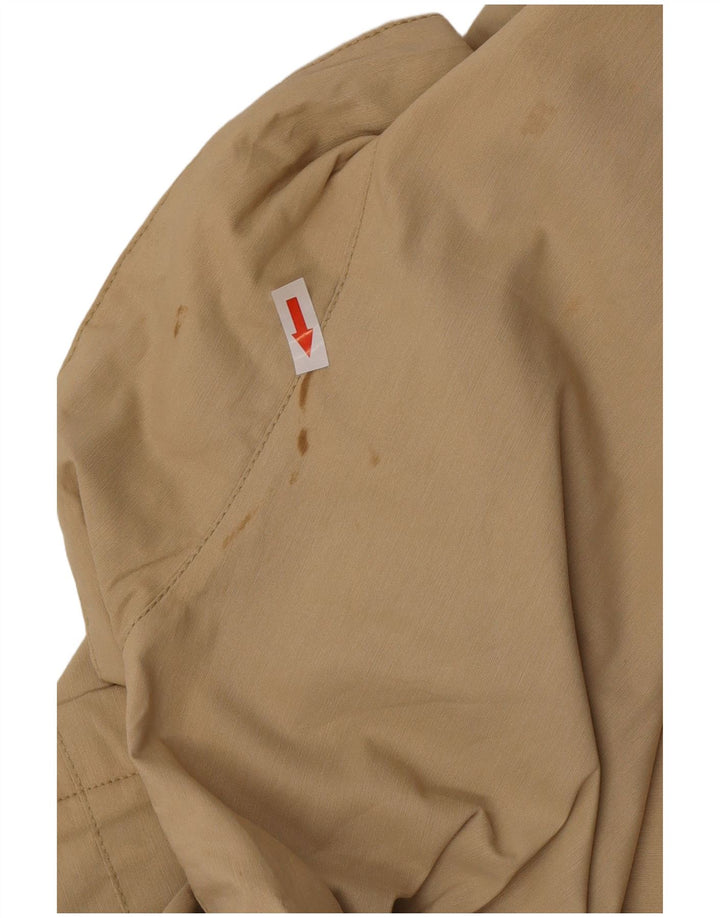 Sergio Tacchini Mens Tracksuit Top Jacket Large Khaki Cotton