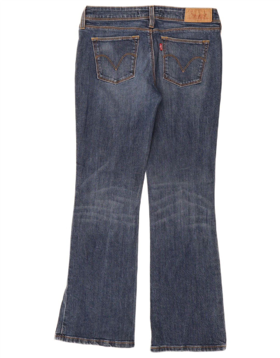 Levi's Womens 572 Bootcut Jeans W30 L30 Blue Cotton