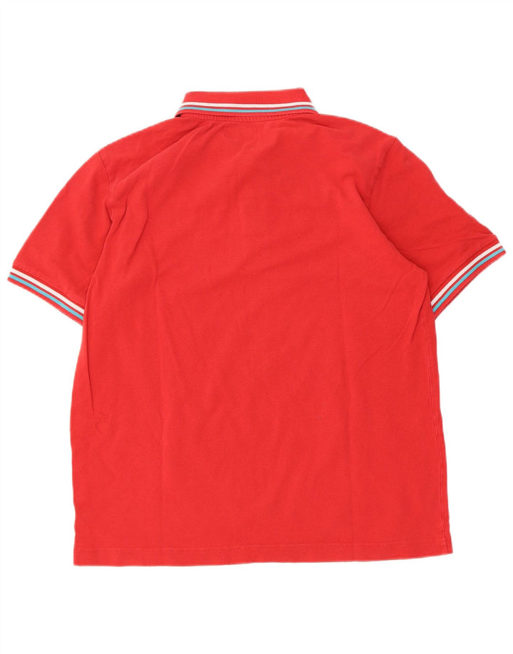 Kappa Mens Polo Shirt Large Red