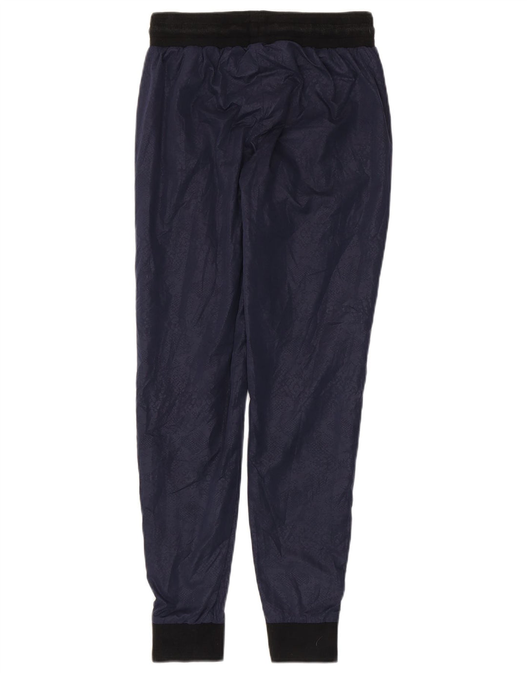 SUPERDRY Womens Tracksuit Trousers Joggers UK 6 XS  Navy Blue Animal Print