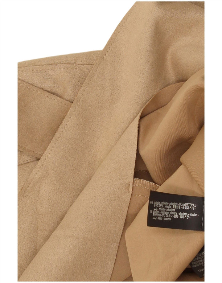 Zara Womens Trench Coat UK 14 Medium Beige Polyester