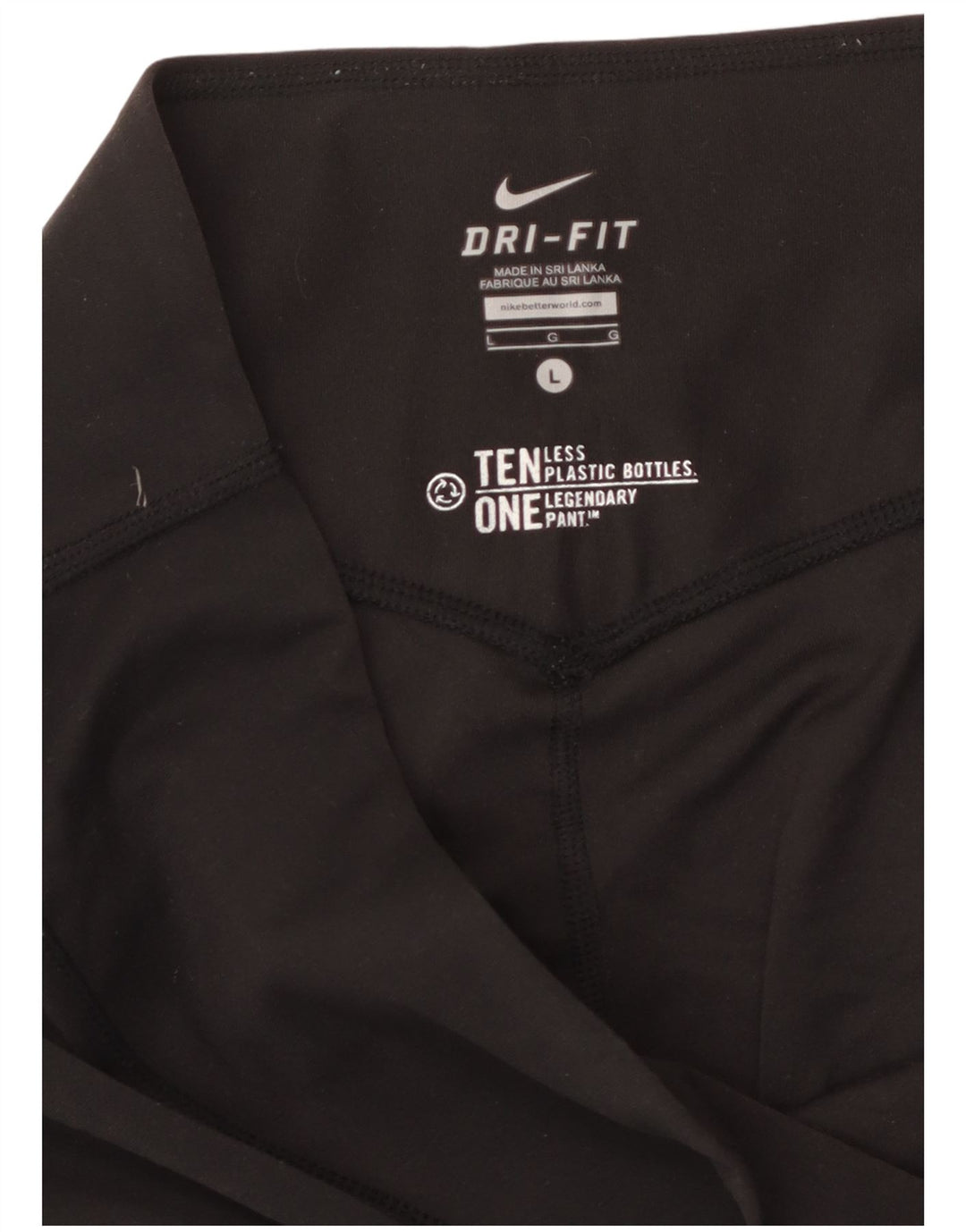 NIKE Womens Dri Fit Bermuda Sport Shorts UK 16 Large  Black