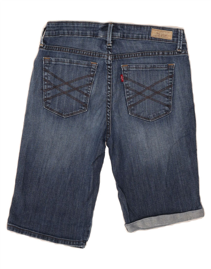 LEVI'S Womens Denim Shorts US 6 Medium W28  Navy Blue Cotton Vintage Levi's and Second-Hand Levi's from Messina Hembry 