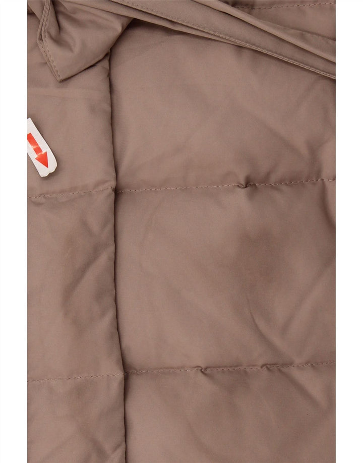MARLBORO CLASSICS Womens Padded Jacket UK 16 Large Beige
