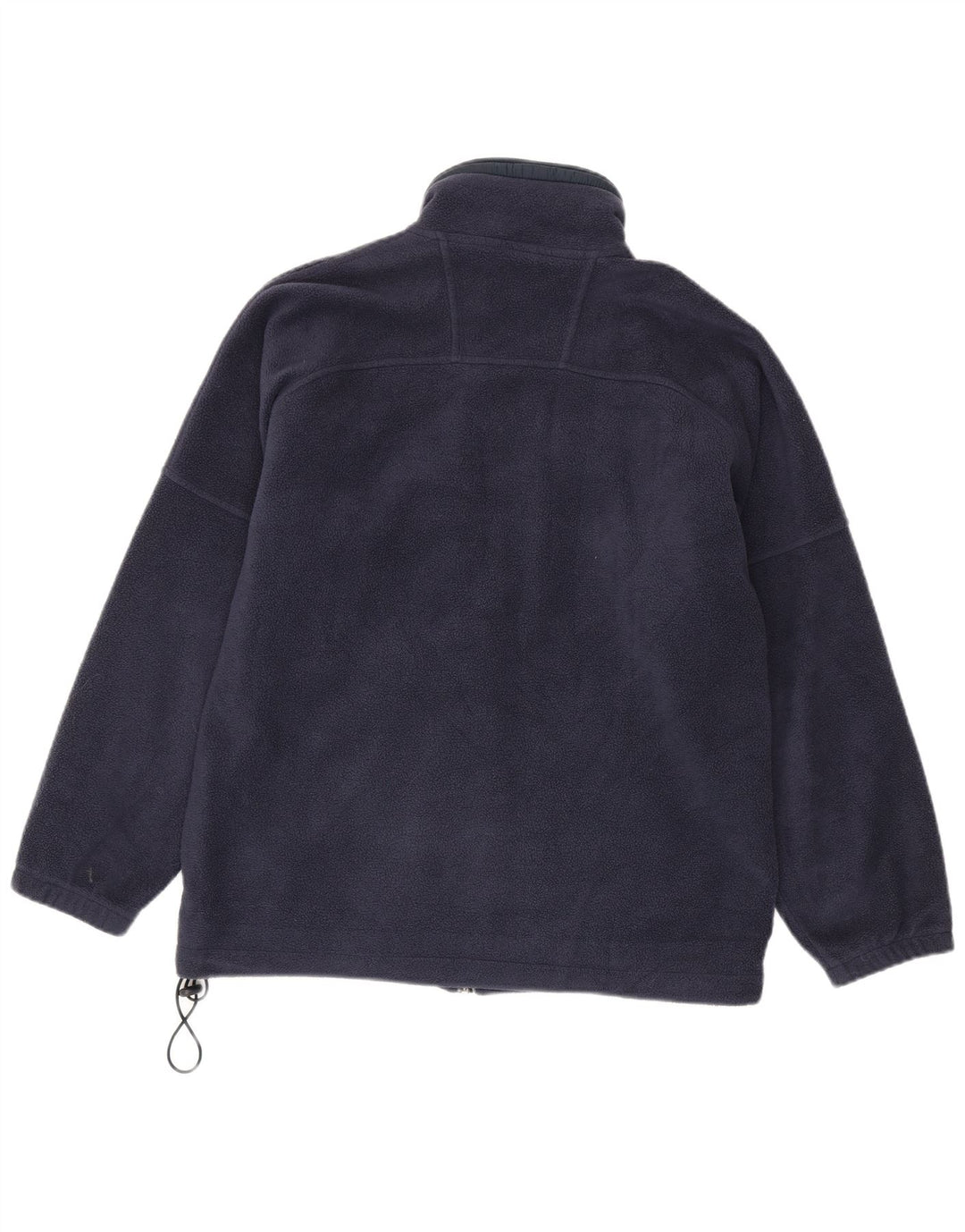 Champion Mens Fleece Jacket UK 38 Medium Navy Blue Polyester